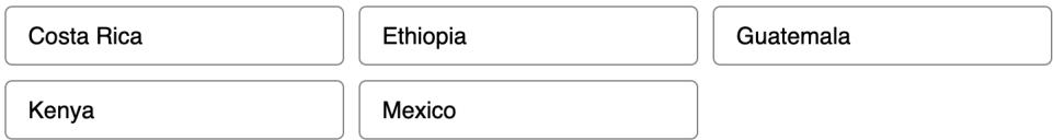Figure 1.15 A grid of links you will define inside a @supports block
