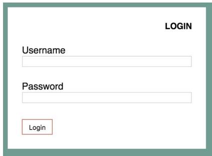 Figure 4.17 Login form